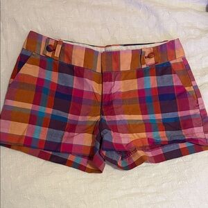Banana Republic Multicolor Plaid Women's Shorts